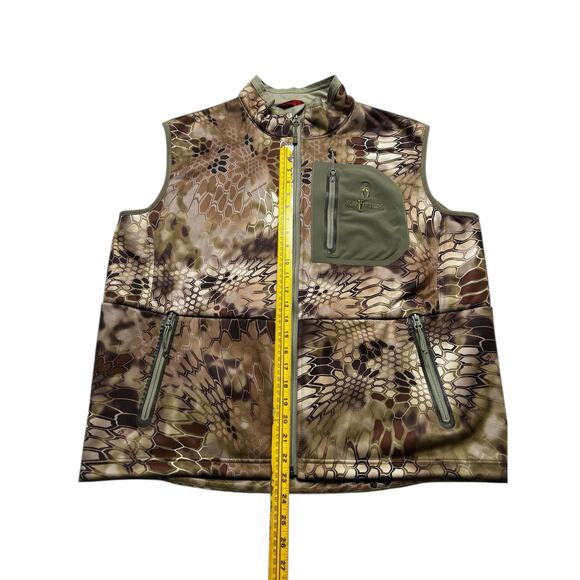 KRYPTEK Highlander Camo Hunting Vest - Men's XL - Full Zip - Fleece Lined Casual - Picture 5 of 13